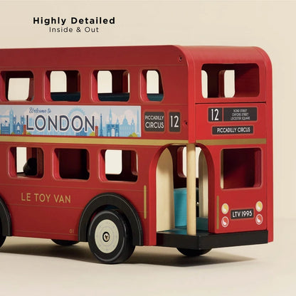 Le Toy Van - London Wooden Toy Bus