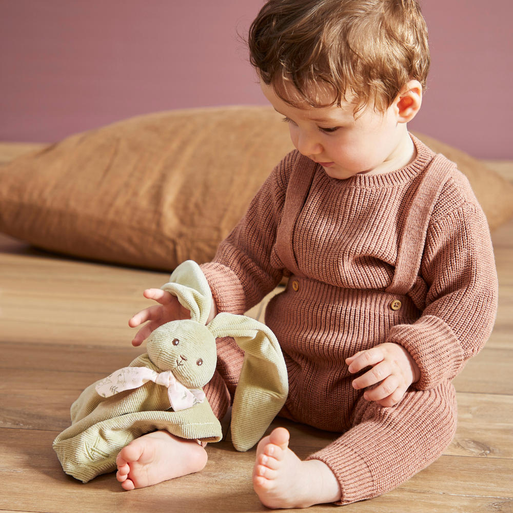 Kaloo - Comforter - Green Rabbit
