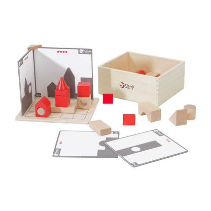 Classic World - Building Blocks - Spatial Thinking Game & Activity Cards