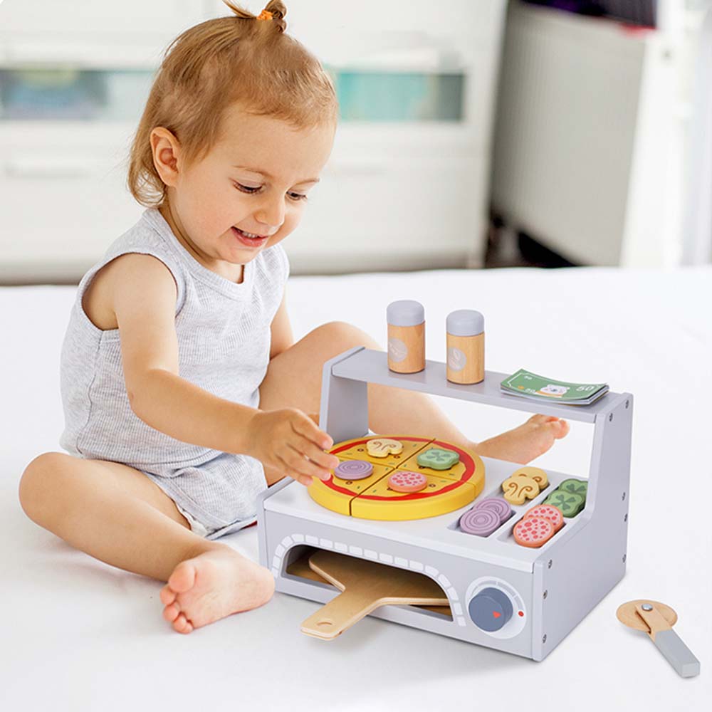 TookyToy - Pretend Play Pizza Oven Toy Set - Motherhood