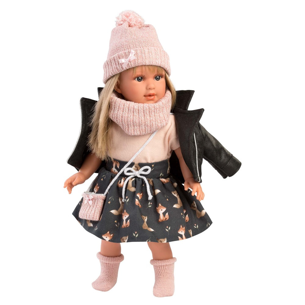 Llorens - Baby Girl Doll with Outfit & Accessories: Carla - 40cm