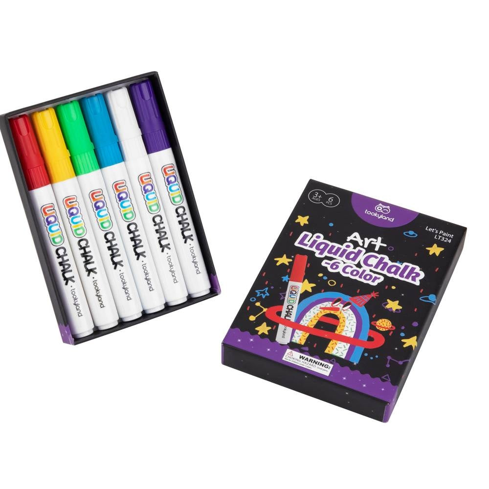 TookyToy - Liquid Chalk - 6 Colours