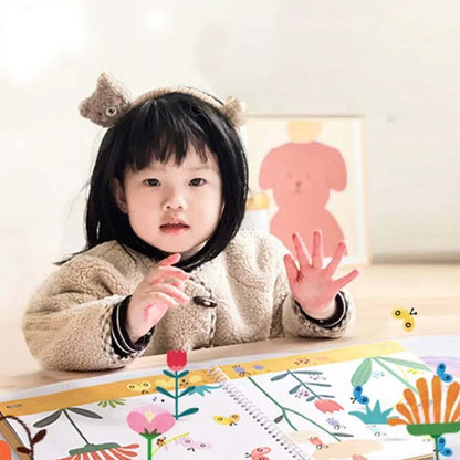Jar Meló - Finger Painting Art Set - A Lively Forest