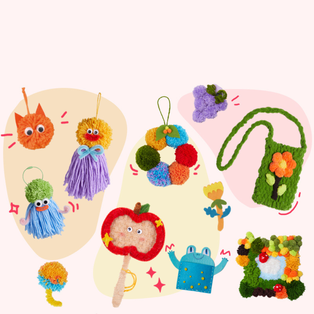 Mideer - Arts & Crafts Box for Kids - DIY Craft Kit 180+ Pieces