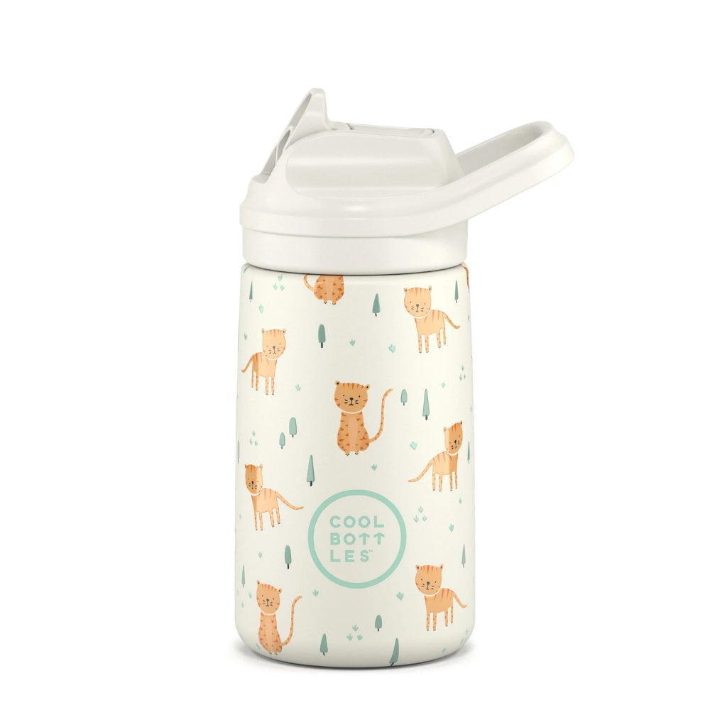 Cool Bottles - Kiddies Triple-Insulated Water Bottle - Whisker Kittens 350ml