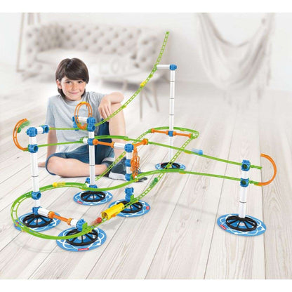 Quercetti - Skyrail Evolution Multi-Way Roll-Way Marble Run - Motherhood
