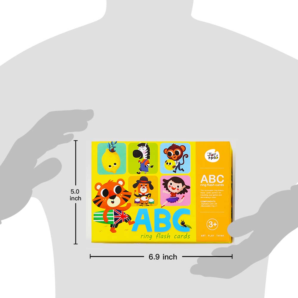 Jar Meló - Flash Cards with Ring - ABC's