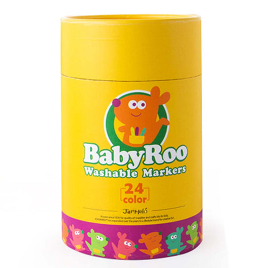 Jar Meló - Washable Markers - Non-Toxic - 24 Colours - Motherhood
