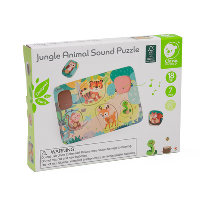 Classic World - Jungle Animal Sound Puzzle