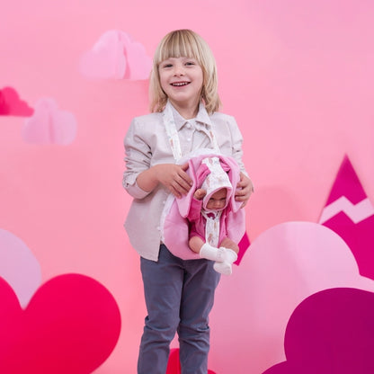 Llorens - Anatomically Correct Baby Girl Doll with Pink Clothing: Bimba - 35cm