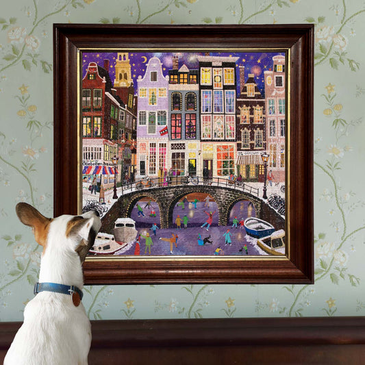 eeBoo - Magical Amsterdam 1000 Piece Square Puzzle