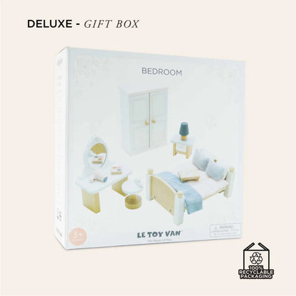 Le Toy Van - Dolls House Furniture: Bedroom - 19pcs