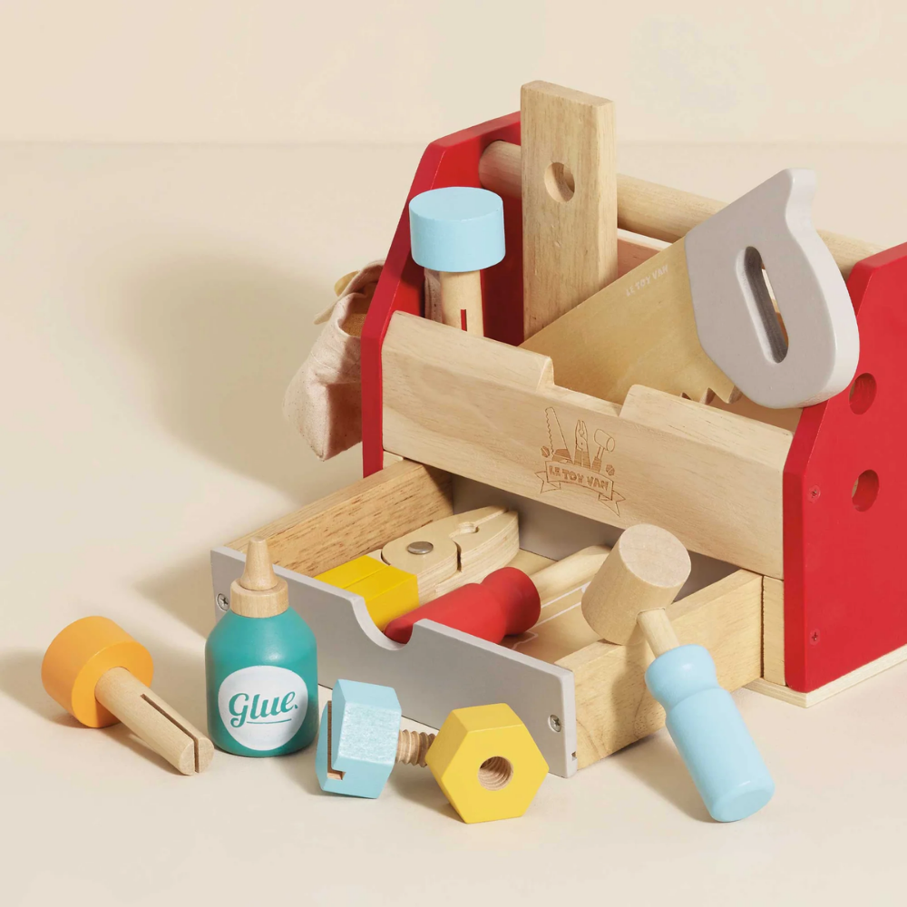 Le Toy Van - Tool Box & Wooden Tools