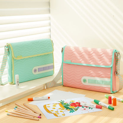Mideer - Kids Drawing Art Set with Carry-on Bag - Pink - 75pcs
