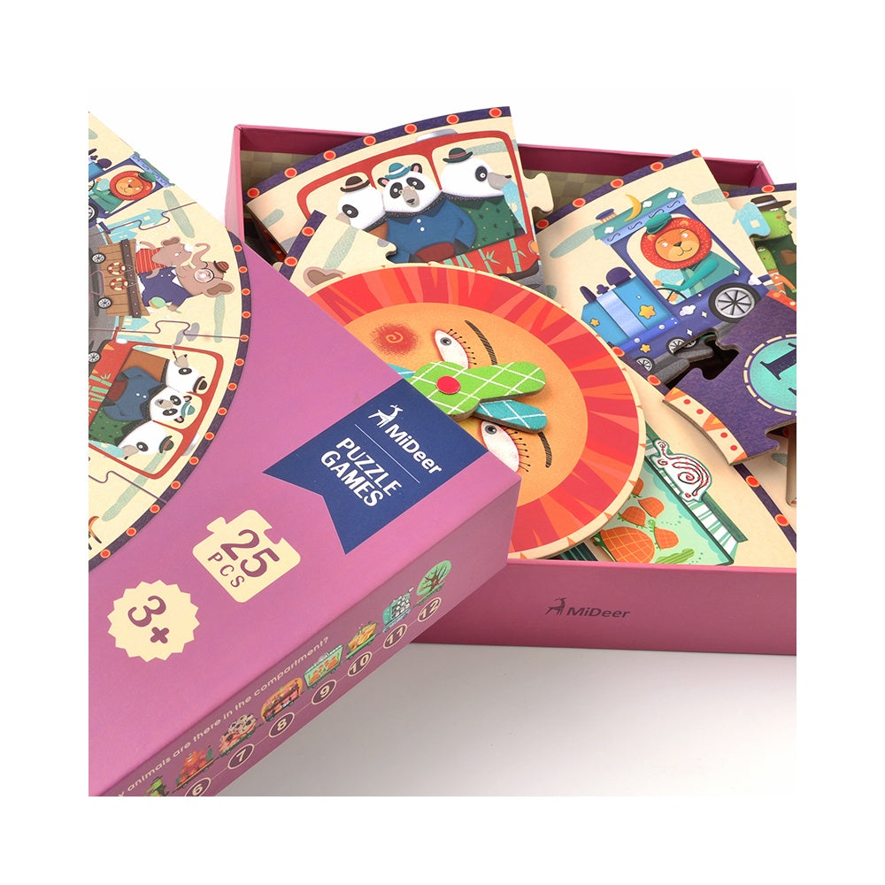 Mideer - Puzzle - My Time Travel - 25pcs