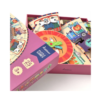 Mideer - Puzzle - My Time Travel - 25pcs