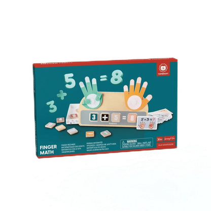 TopBright - Montessori Finger Counting Hand Math Toy - 44 Pieces