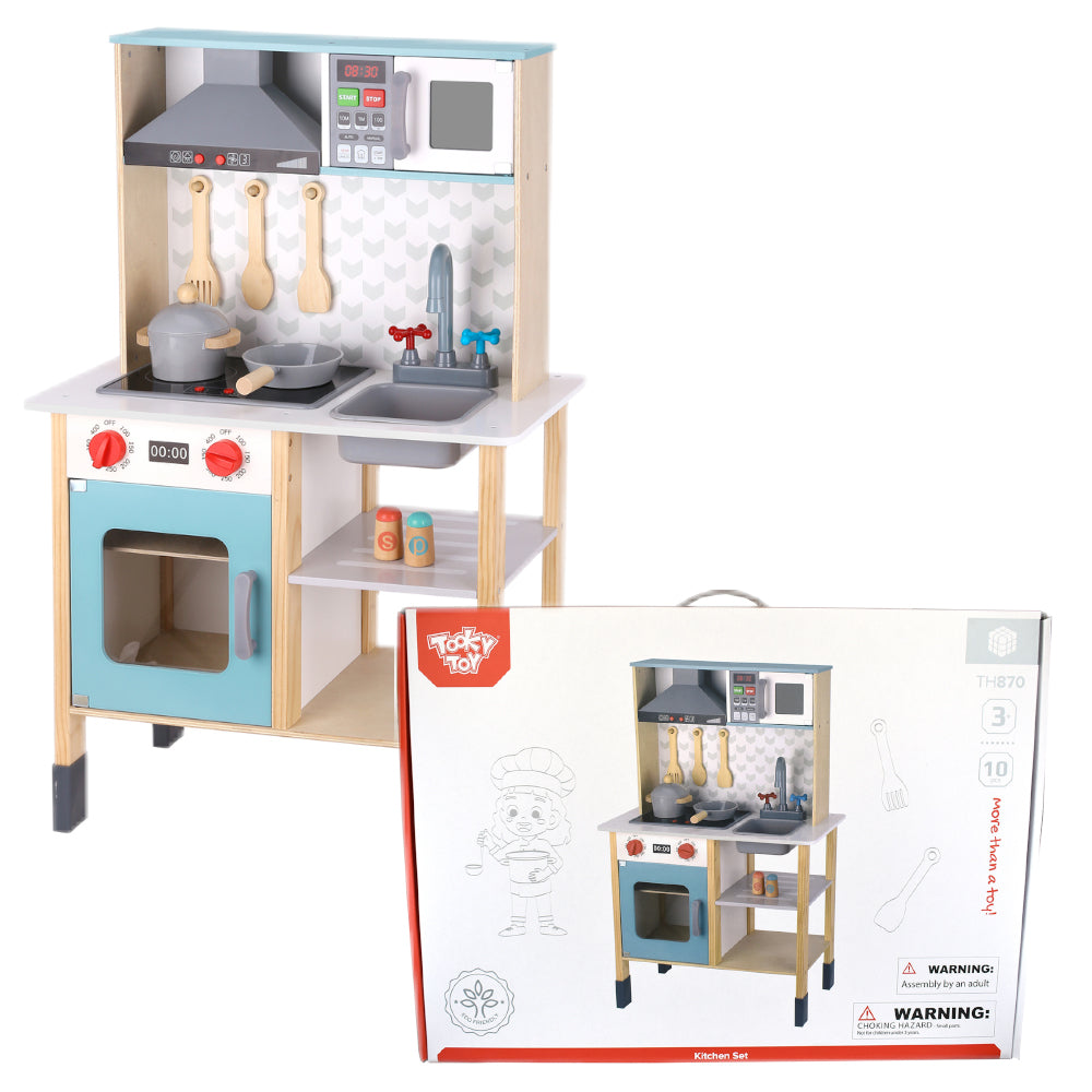 TookyToy - Pretend Play Kitchen Set with Accessories - Motherhood
