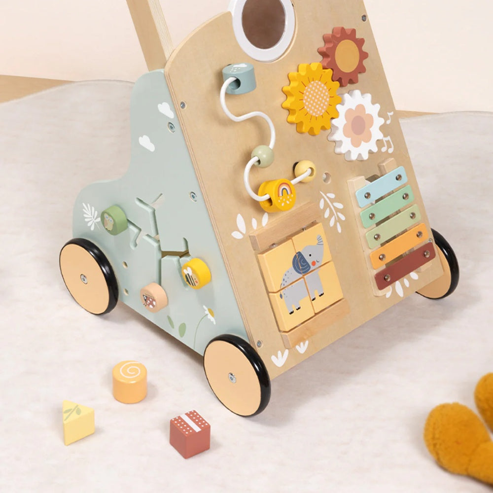 TookyToy - Multi-Activity Baby Walker with Bead Maze & Xylophone