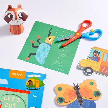 Mideer - Let's Cut Paper Arts & Crafts Kit: Advanced Level