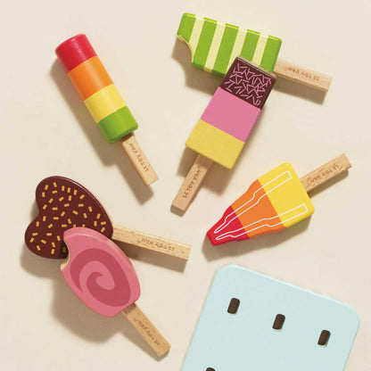 Le Toy Van - Wooden Ice Lollies Popsicles - 7pcs
