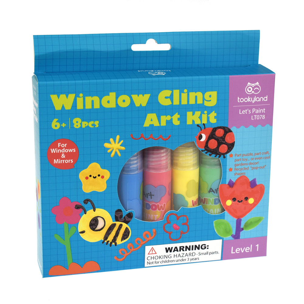 TookyToy - Window Cling Art Kit