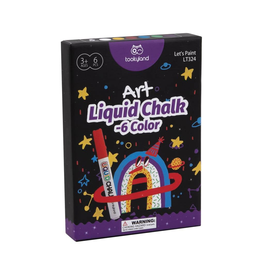TookyToy - Liquid Chalk - 6 Colours