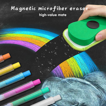 Jar Meló - Washable Chalk in Retractable Holders - 6 Colours