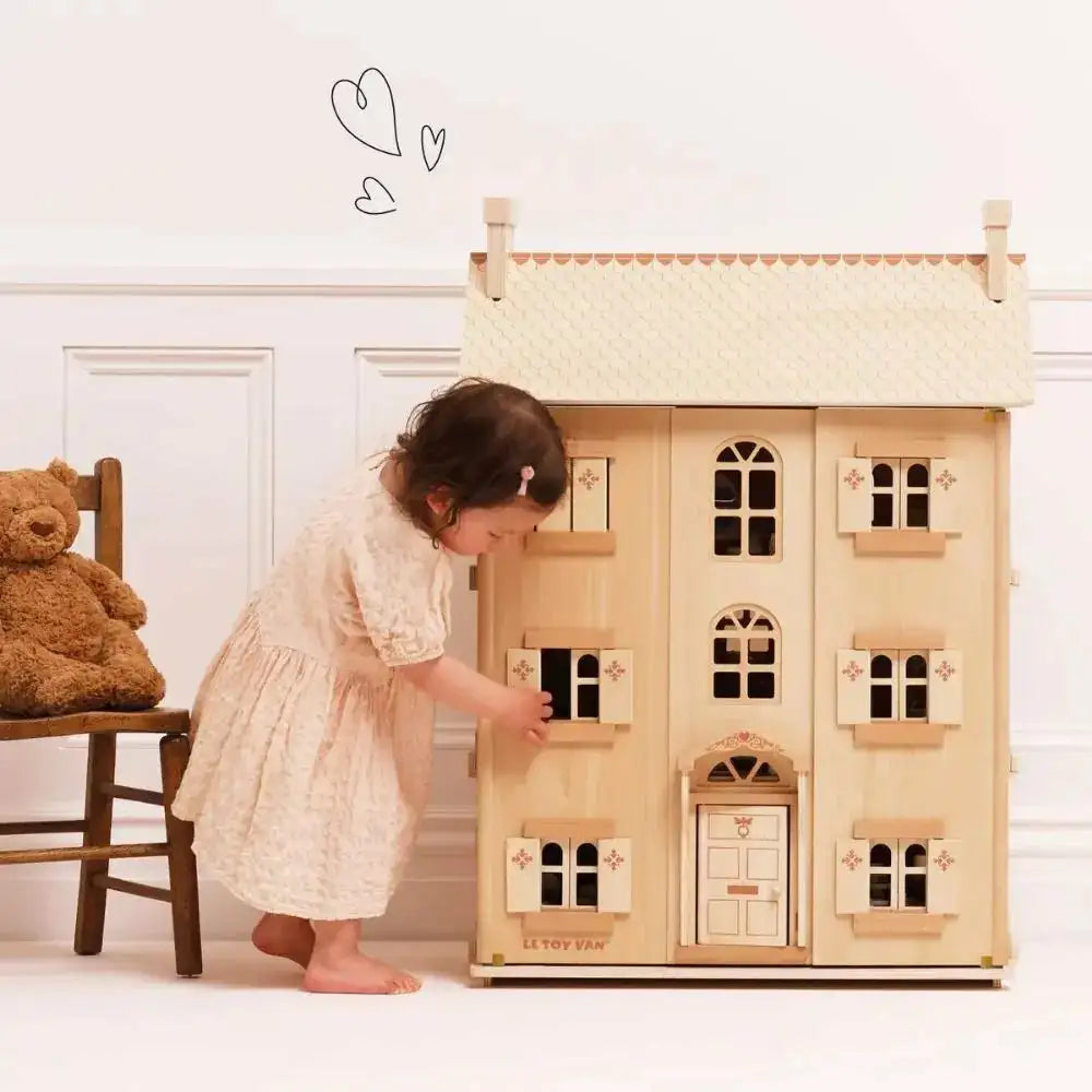 Le Toy Van - The Grand Natural Wood Dolls House LE TOY VAN