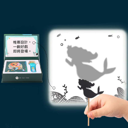 Jar Meló - Children's Fairy Tale Storybook Torch with Shadow Puppets - 5 Stories