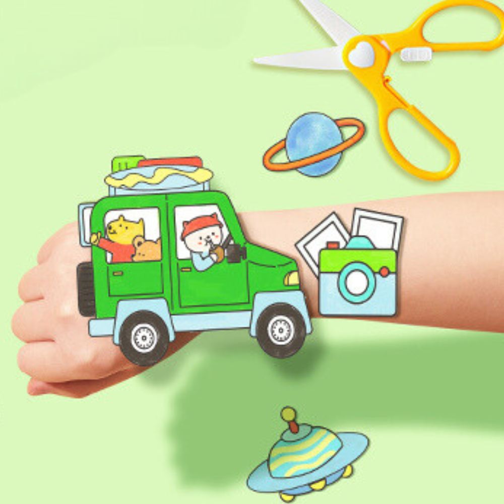 Jar Meló - Colouring Paper Roll - Tear & Stick - Transport 3m