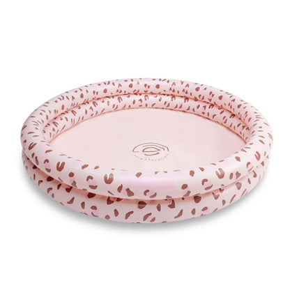 Swim Essentials - Childrens Paddle Pool - Old Pink Leopard 100cm