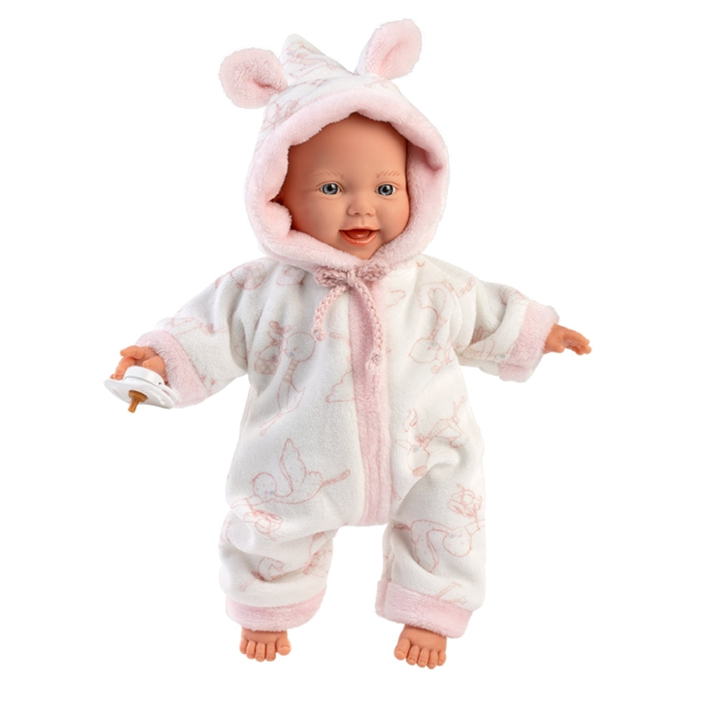 Llorens - Little Baby Girl Doll with Outfit & Pacifier - 31cm