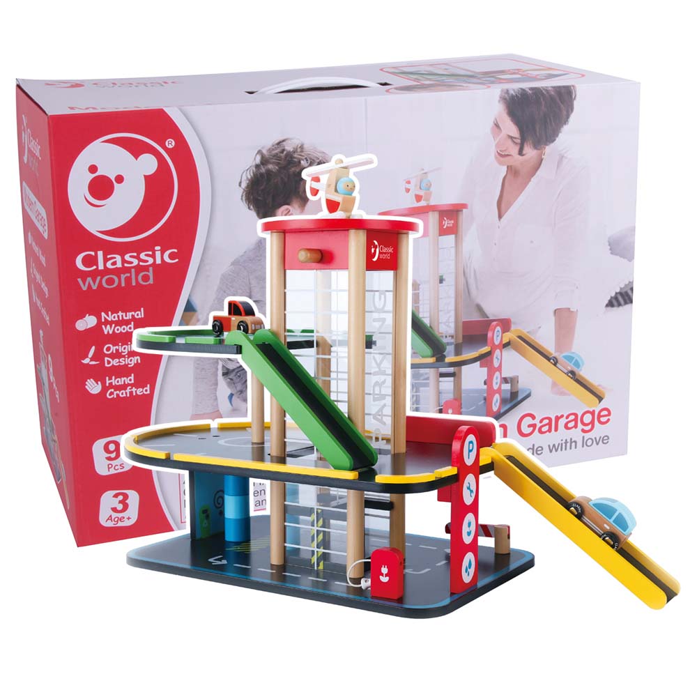 Classic World - Pretend & Play - Modern Parking Garage