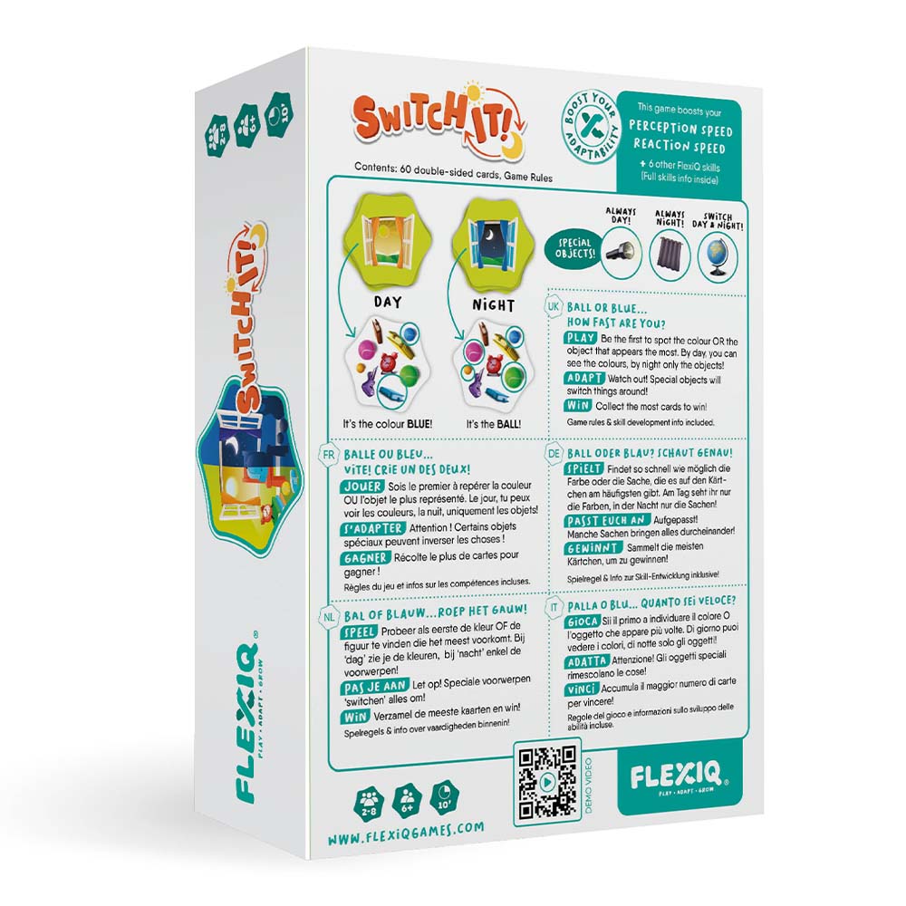 FlexiQ - Switch it! Family Card Game