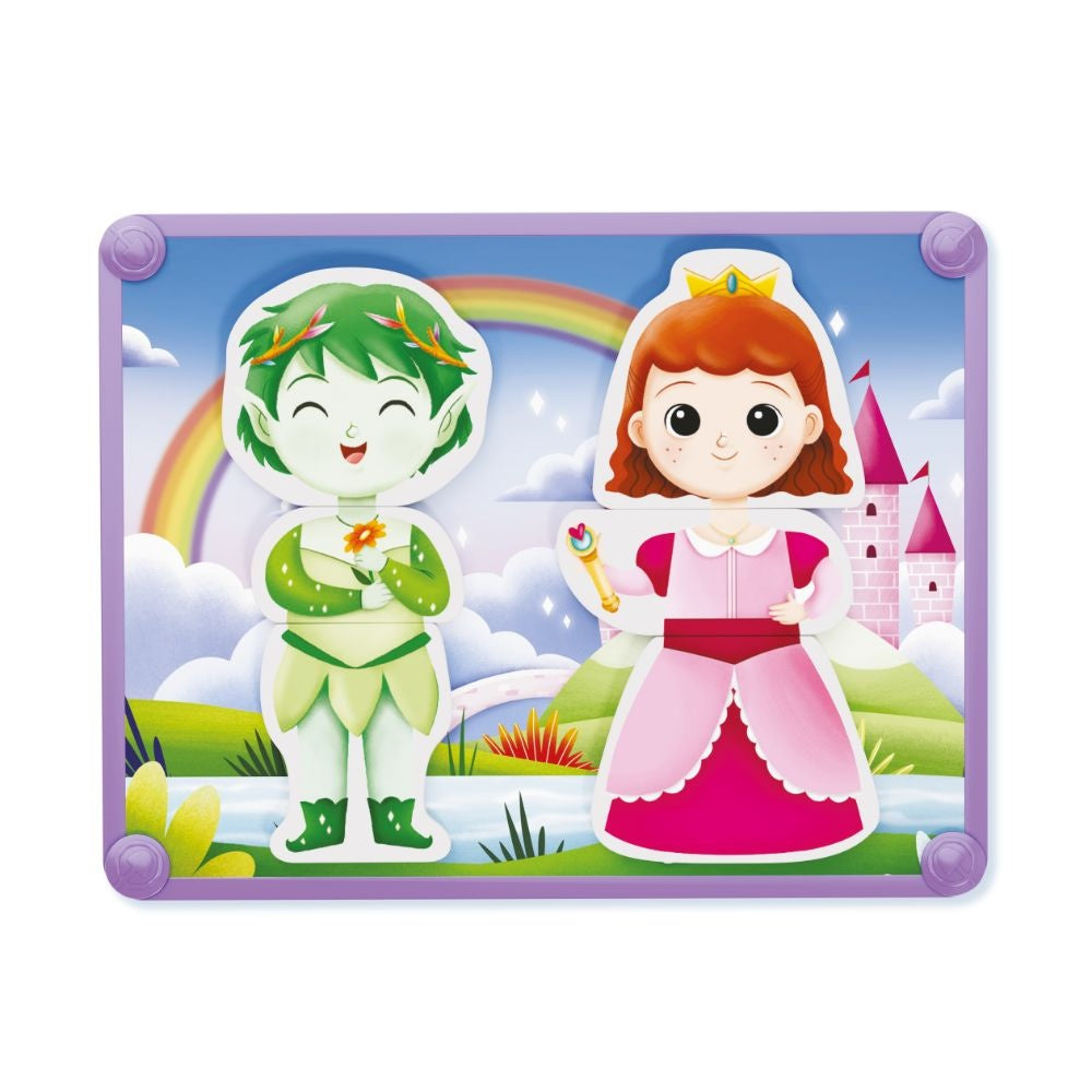 Quercetti - Magnetic Dress Up Activity Set: Fairy Tale