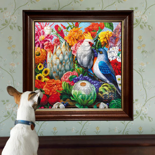 eeBoo - Magical Fruits 1000 Piece Square Puzzle