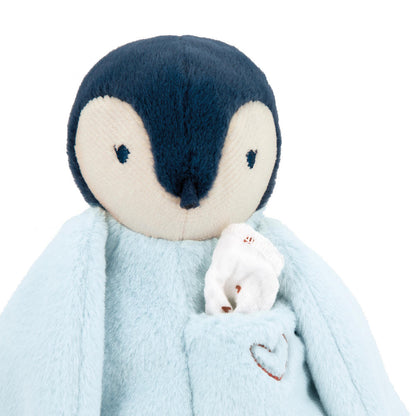 Kaloo - Blue Penguin Kissing Plush Toy