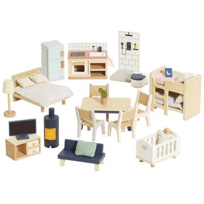 Le Toy Van - Complete Dolls House Furniture Set - 35pcs