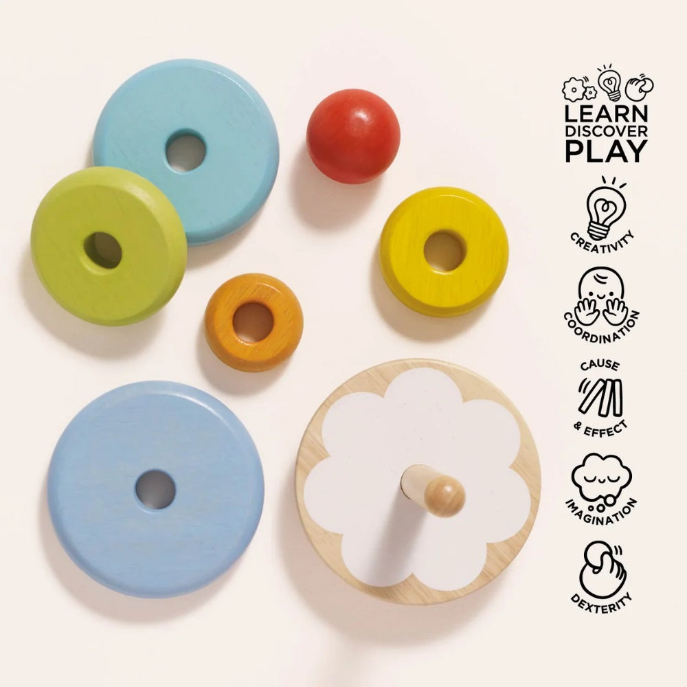 Le Toy Van - Rainbow Stacking Tower