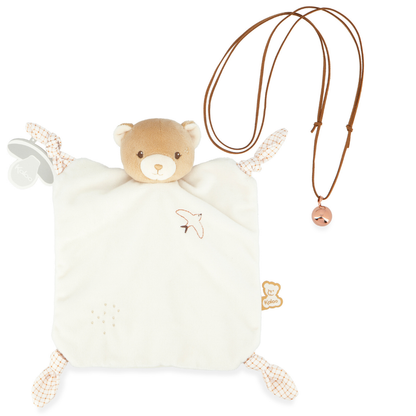Kaloo - Cream Bear Comforter & Bola Gift Set