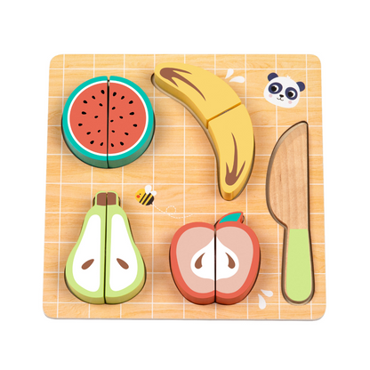 hi Pando - Wooden Cutting Food - Fruit - 10pcs