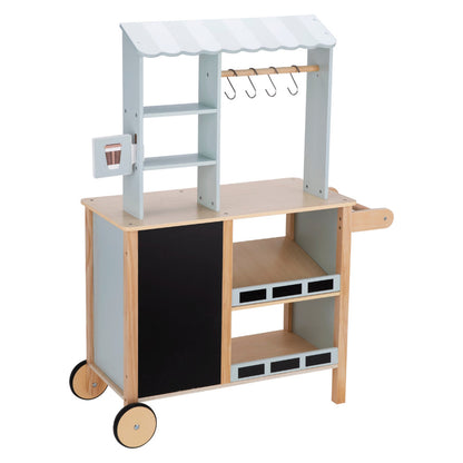 TookyToy - Pretend Play Wooden Grocery Store with Accessories - Motherhood