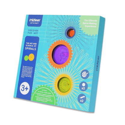 Mideer - Children's Spirograph Drawing Kit - Geometric Design Art Set