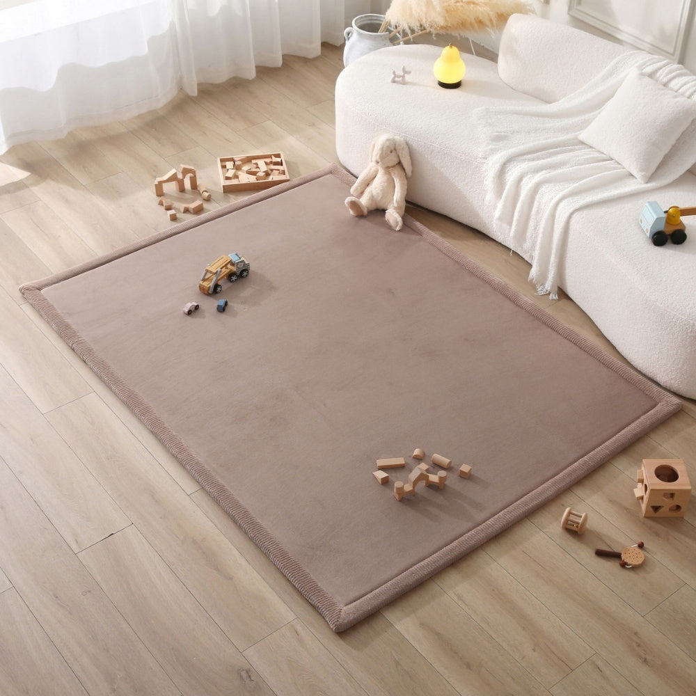 Hakuna Matte - CloudSoft Play Mat Carpet - Mocha 200 x 150 x 2.5 cm