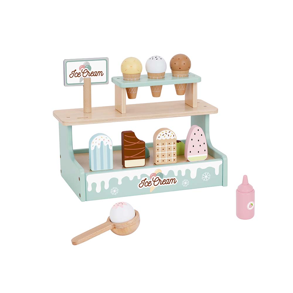 TookyToy - Pretend Play Ice Cream Shop Toy Set - Motherhood