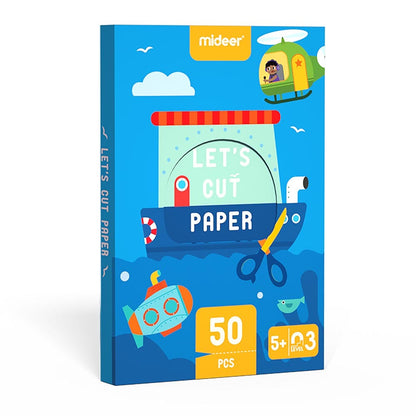 Mideer - Let's Cut Paper Arts & Crafts Kit: Advanced Level