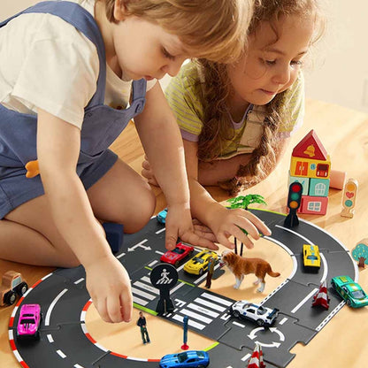 Mideer - Urban Road Puzzle Play Set