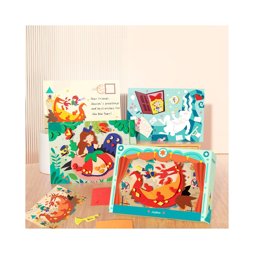 Mideer - My First Fairy Tale Sticker Activity Set for Kids