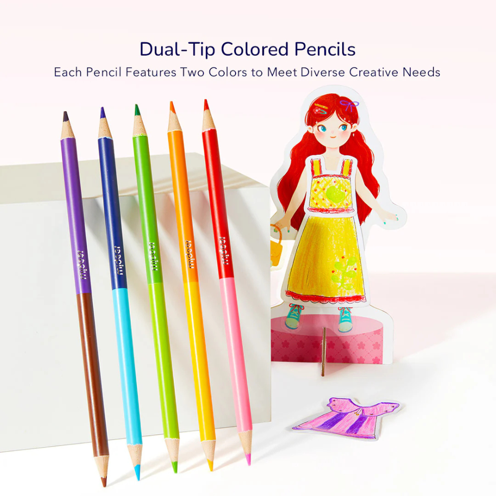 Mideer - Dress-Up Collage Arts & Crafts Set: Sparkling Ball Night